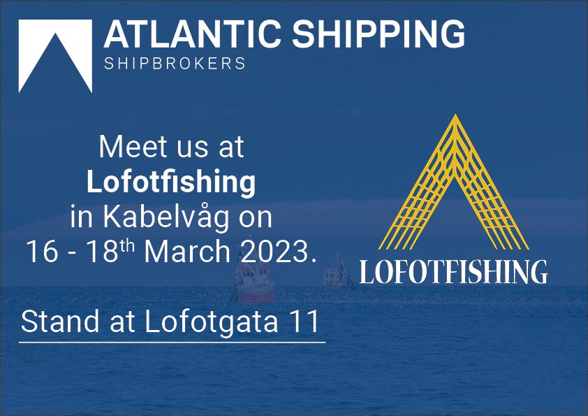 Meet us at Lofotfishing – Stand at Lofotgata 11